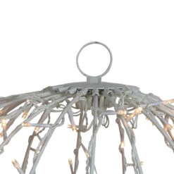 30" LED Lighted 3D Christmas Hanging Ball Decoration – Warm White Lights -Best Christmas Store northlight a902 masstop 89470.1686673570