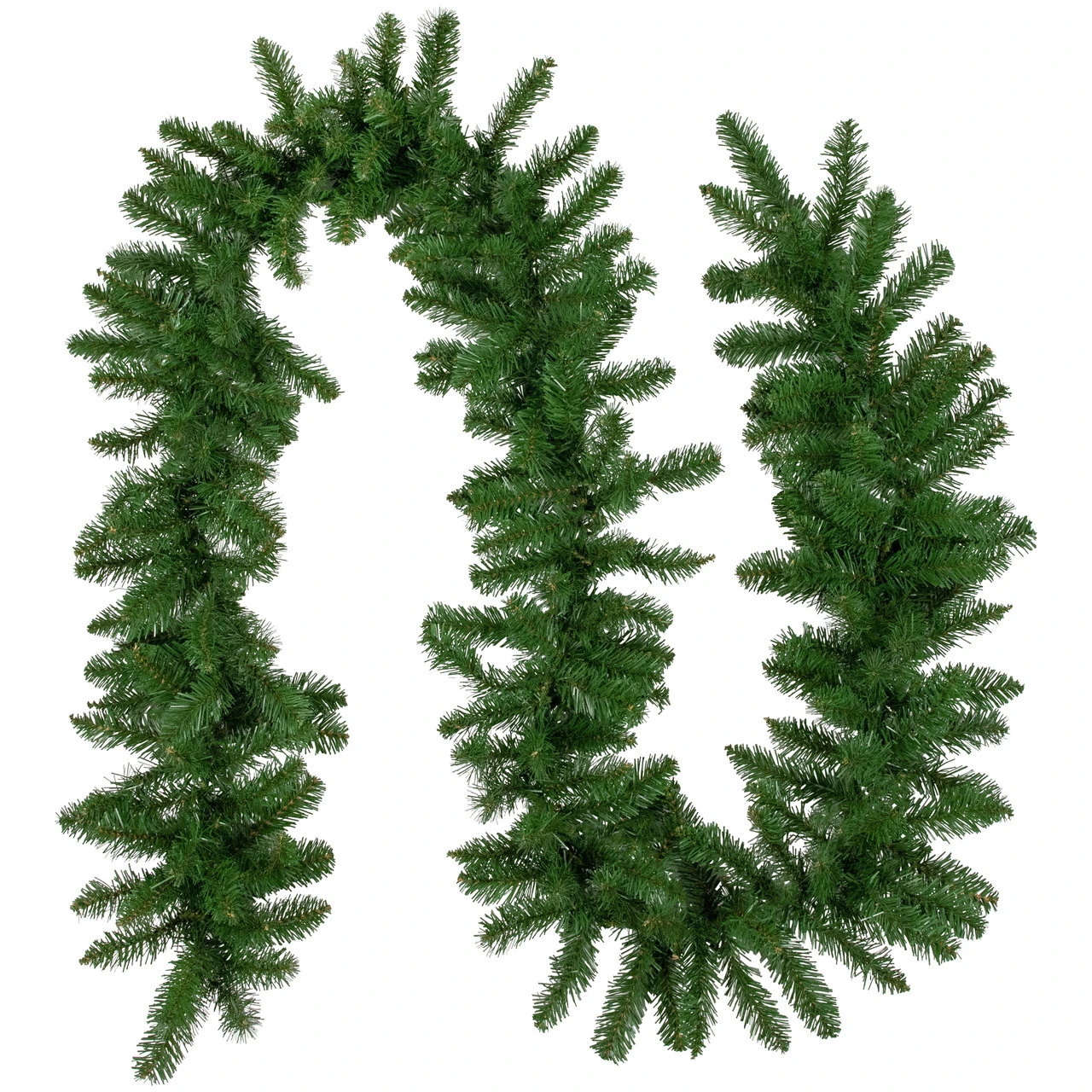 9' X 10" Eastern Pine Artificial Christmas Garland, Unlit 1 9' X 10" Eastern Pine Artificial Christmas Garland, Unlit