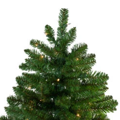 9' Pre-Lit Everett Pine Slim Artificial Christmas Tree, Clear Lights -Best Christmas Store northlight b84727 1 45563.1667530190