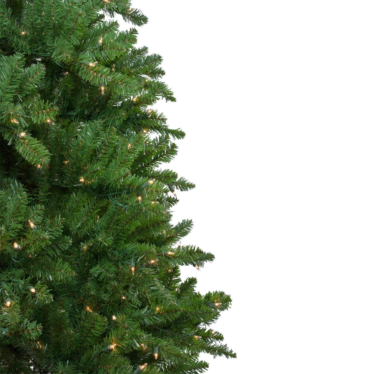 9' Pre-Lit Slim Eastern Pine Artificial Christmas Tree - Clear Lights 5 9' Pre-Lit Slim Eastern Pine Artificial Christmas Tree - Clear Lights - Image 5