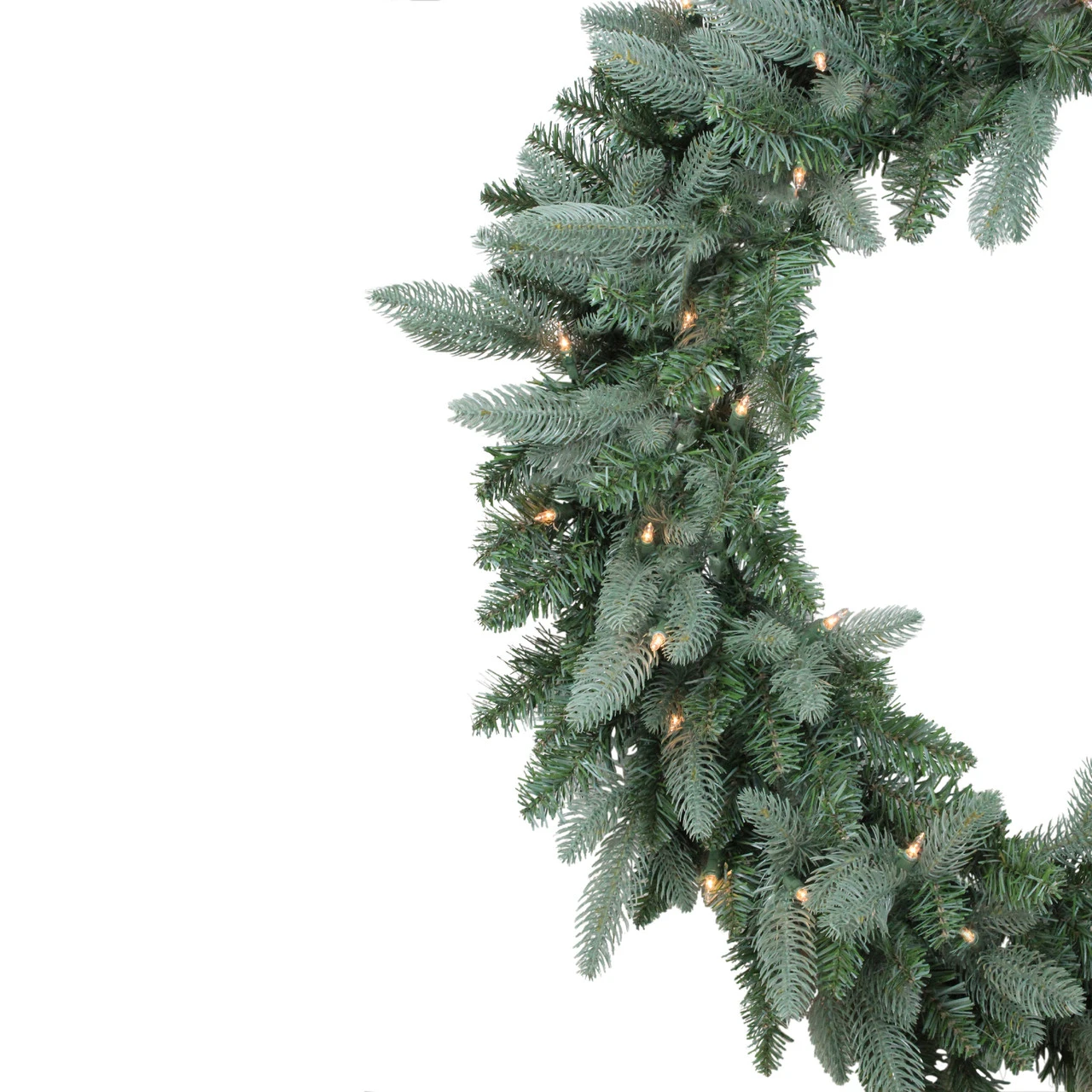Pre-Lit Washington Frasier Fir Artificial Christmas Wreath - 36-Inch, Clear Lights 2 Pre-Lit Washington Frasier Fir Artificial Christmas Wreath - 36-Inch, Clear Lights - Image 2