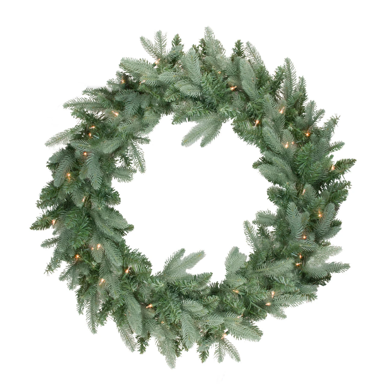 Pre-Lit Washington Frasier Fir Artificial Christmas Wreath - 36-Inch, Clear Lights 1 Pre-Lit Washington Frasier Fir Artificial Christmas Wreath - 36-Inch, Clear Lights