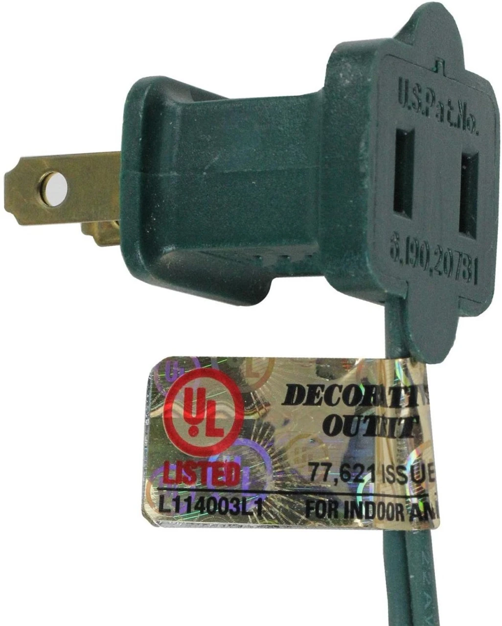 25 Blue Transparent C9 Christmas Lights - 24 Ft Green Wire 2 25 Blue Transparent C9 Christmas Lights - 24 Ft Green Wire - Image 2