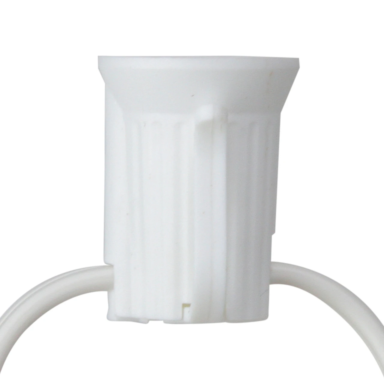 100' White Commercial C9 Christmas Light Socket Set 2 100' White Commercial C9 Christmas Light Socket Set - Image 2