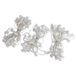 100' White Commercial C9 Christmas Light Socket Set 5 100' White Commercial C9 Christmas Light Socket Set -Best Christmas Store northlight dl16016 3 90811.1667640152