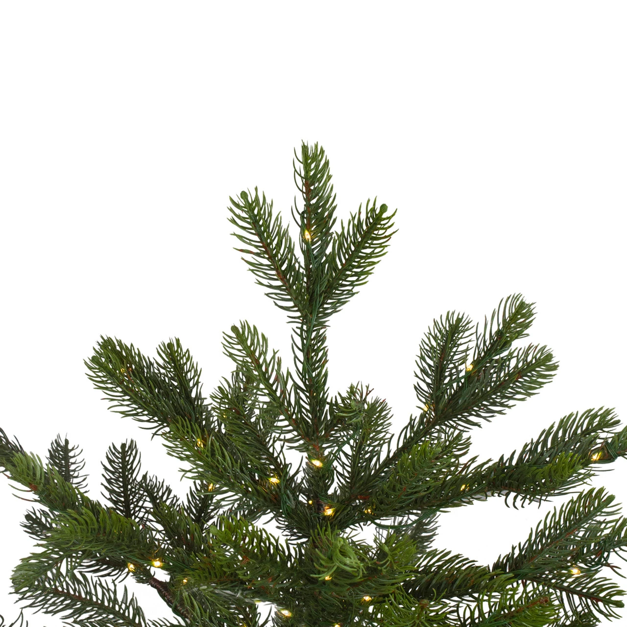 6.5' Pre-Lit Full Oregon Noble Fir Artificial Christmas Tree - Warm White LED Lights 4 6.5' Pre-Lit Full Oregon Noble Fir Artificial Christmas Tree - Warm White LED Lights - Image 4