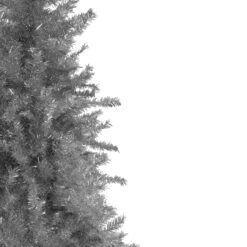 9’ Silver Tinsel Slim Artificial Christmas Tree - Unlit -Best Christmas Store northlight gb91015 1 74373.1667530425
