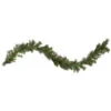 9' X 12" Green Pre-Lit Canyon Pine Artificial Christmas Garland - Clear Lights