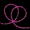 Pink LED Outdoor Christmas Rope Lights - 18 Ft