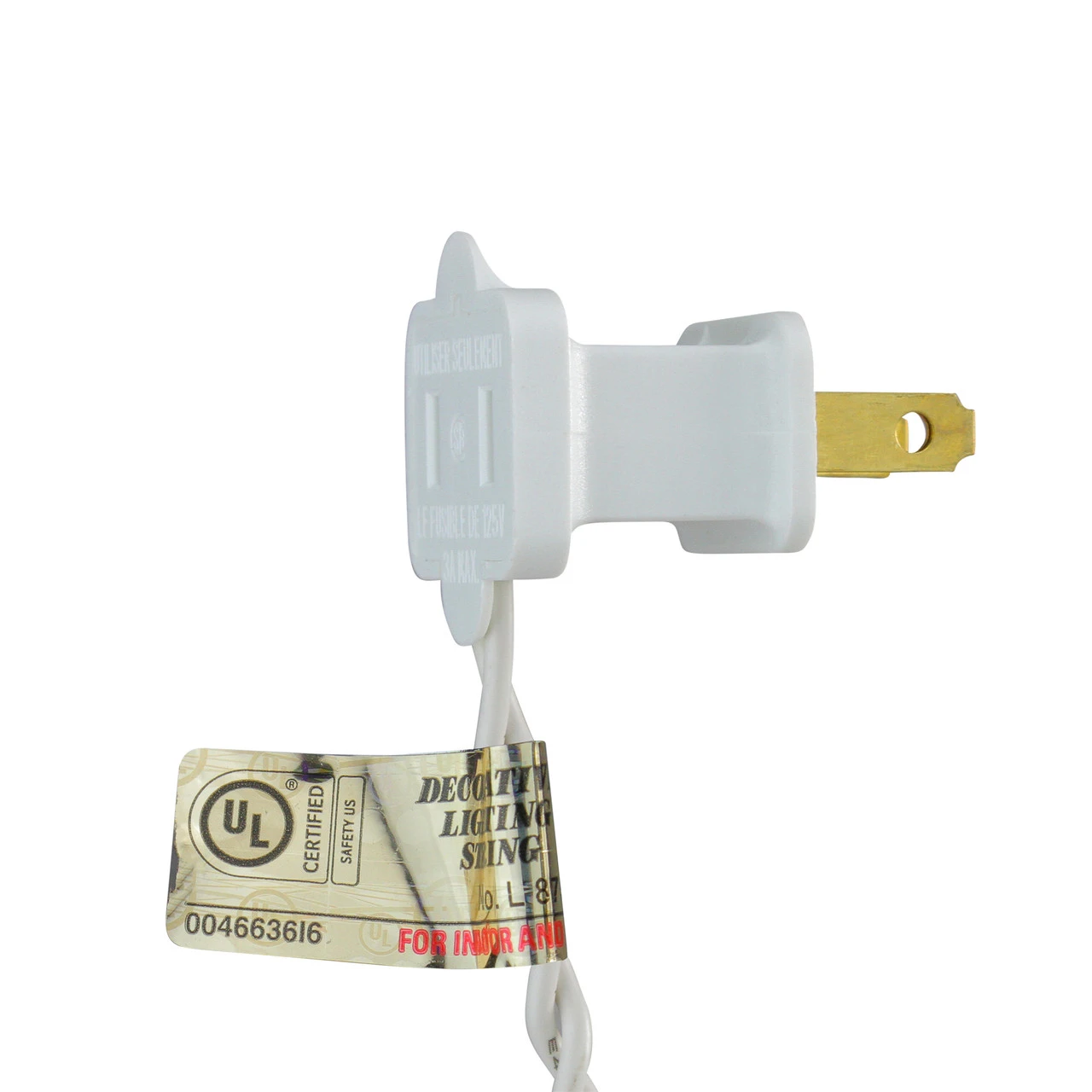 10-Count Frosted White G50 Globe Patio Light Set, 9ft White Wire 2 10-Count Frosted White G50 Globe Patio Light Set, 9ft White Wire - Image 2