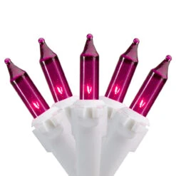 100 Count Purple Mini Icicle Christmas Lights - 3.5 Ft White Wire -Best Christmas Store northlight ha91232 1 sample 24188.1667601854