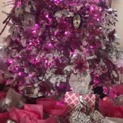 70 Count Pink LED C6 Faceted Christmas Lights, 22.5 Ft White Wire -Best Christmas Store northlight ha91272 cxpic 87879.1677518316