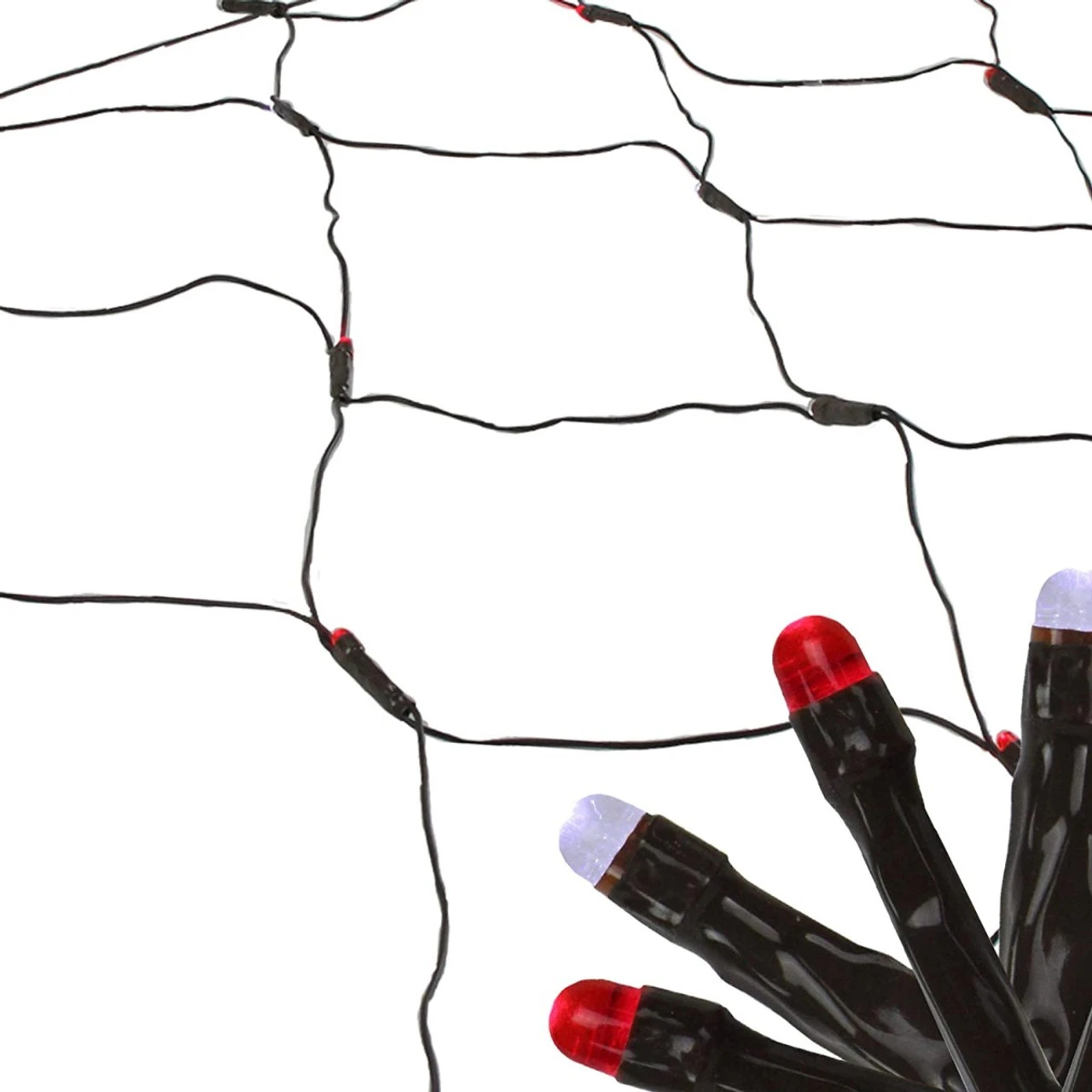 2' X 8' Red And White LED Tree Trunk Wrap Christmas Lights, Brown Wire 3 2' X 8' Red And White LED Tree Trunk Wrap Christmas Lights, Brown Wire - Image 3