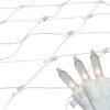 4' X 6' Clear Mini Net Style Christmas Lights, White Wire
