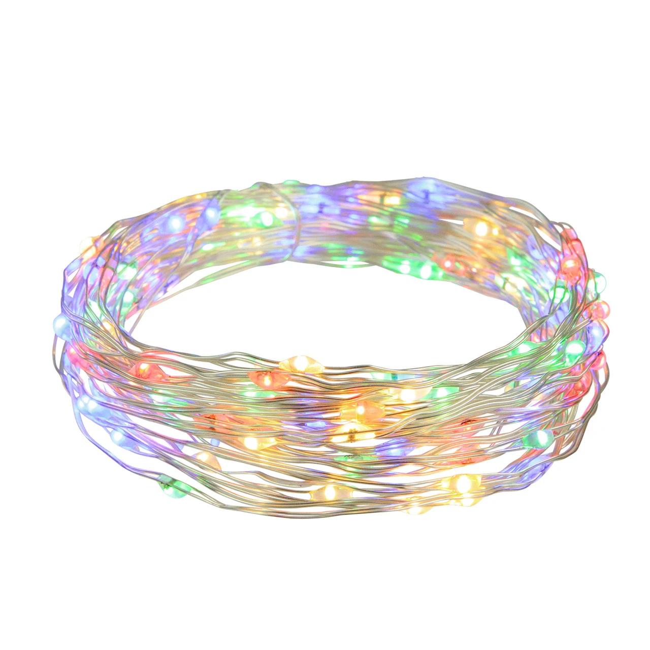 100ct Multi-Color LED Micro Fairy Lights, 16ft Copper Wire 2 100ct Multi-Color LED Micro Fairy Lights, 16ft Copper Wire - Image 2