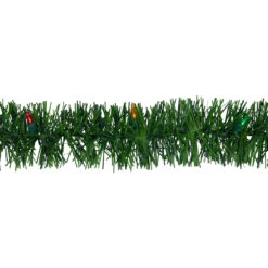18' Pre-Lit LED Battery Operated Pine Artificial Christmas Garland - Multicolor Lights -Best Christmas Store northlight ha99335 3 71523.1679328598