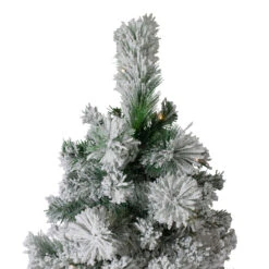 6.5' Pre-Lit Full Flocked Somerset Spruce Artificial Christmas Tree - Clear Lights 7 6.5' Pre-Lit Full Flocked Somerset Spruce Artificial Christmas Tree - Clear Lights -Best Christmas Store northlight hb27113 2 70696.1667530004