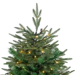 6.5' Pre-Lit Hudson Fir Artificial Christmas Tree, Warm White LED Lights -Best Christmas Store northlight hb92572 2 95992.1667535821