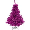4' Boysenberry Purple Pine Artificial Christmas Tree, Unlit