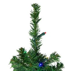 4' Pre-Lit Mixed Classic Pine Medium Artificial Christmas Tree - Multi LED Lights -Best Christmas Store northlight j00077 2 40424.1667659913