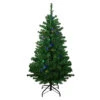 4' Pre-Lit Mixed Classic Pine Medium Artificial Christmas Tree - Multi LED Lights