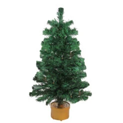 3' Pre-Lit Color Changing Fiber Optic Artificial Christmas Tree