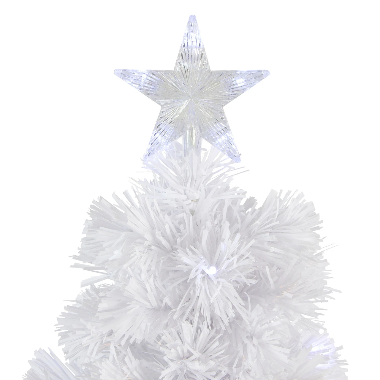 4' Pre-Lit LED Color Changing Fiber Optic Artificial Christmas Tree 2 4' Pre-Lit LED Color Changing Fiber Optic Artificial Christmas Tree - Image 2