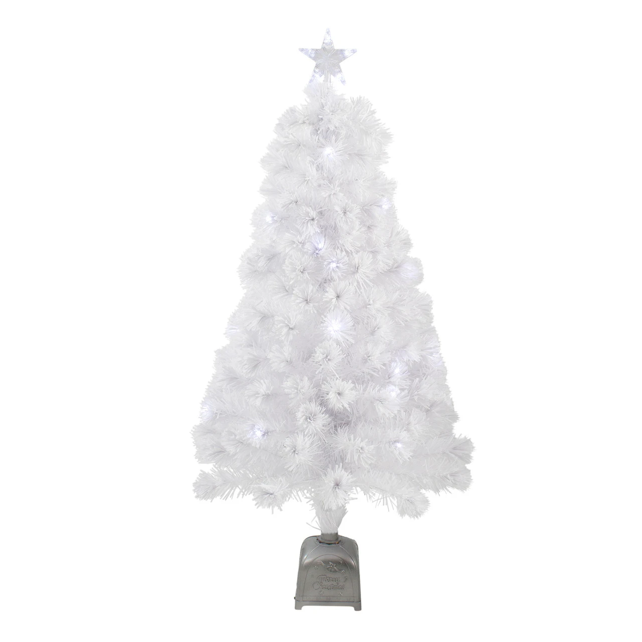 4' Pre-Lit LED Color Changing Fiber Optic Artificial Christmas Tree 1 4' Pre-Lit LED Color Changing Fiber Optic Artificial Christmas Tree