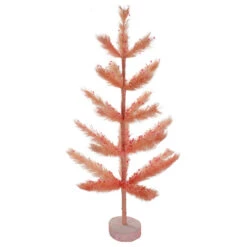 2.5' Pastel Peach Sisal Pine Artificial Easter Tree