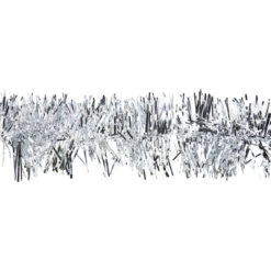 50' X 2.5" Silver Christmas Foil Tinsel Garland - Unlit -Best Christmas Store northlight k00361 3 55963.1667033047