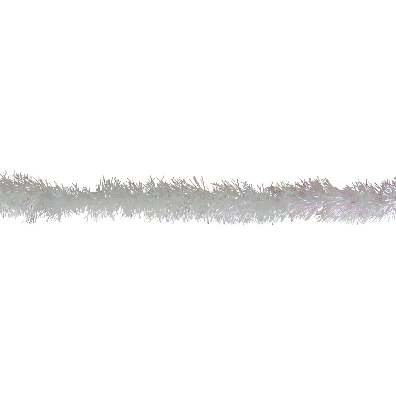 50' X 3" Iridescent Artificial Tinsel Christmas Garland - Unlit 2 50' X 3" Iridescent Artificial Tinsel Christmas Garland - Unlit - Image 2