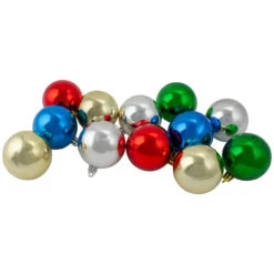 24ct Multi-Color Shatterproof 2-Finish Christmas Ball Ornaments 2.5" (60mm) -Best Christmas Store northlight lj34987 2 40845.1667533915