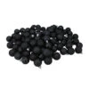96ct Black Shatterproof 4-Finish Christmas Ball Ornaments 1.5" (40mm)