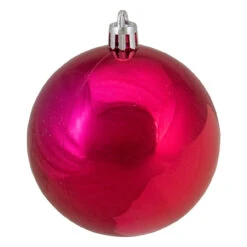 16ct Magenta Pink Shatterproof 4-Finish Christmas Ball Ornaments 3" (75mm) -Best Christmas Store northlight lj36036 4 11014.1667488414