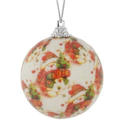 14-Piece Snowman Decoupage Christmas Ball Ornament Set, 2.25" (60mm) 5 14-Piece Snowman Decoupage Christmas Ball Ornament Set, 2.25" (60mm) -Best Christmas Store northlight lj92504 3 14065.1672770371