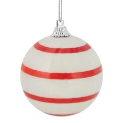 14-Piece Scandinavian Style Decoupage Christmas Ball Ornament Set, 2.25" (60mm) -Best Christmas Store northlight lj92508 4 65955.1667488006