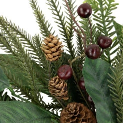 Mixed Foliage With Berries Artificial Christmas Wreath, 20-Inch, Unlit -Best Christmas Store northlight ll94318 3 77154.1686339710