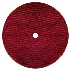 48" Red And Gold Diamond Pattern Christmas Tree Skirt -Best Christmas Store northlight lt90714 2 updated 1 17381.1667488714