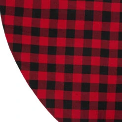 48" Red And Black Buffalo Plaid Christmas Tree Skirt -Best Christmas Store northlight lt90732 6 36284.1667576858