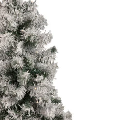 3' Pre-Lit Heavily Flocked Medium Pine Artificial Christmas Tree - Warm White LED Lights -Best Christmas Store northlight m84223 2 updated 00310.1667657517