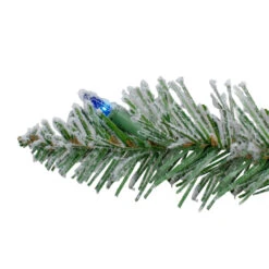 9' X 10" Pre-Lit Flocked Pine Artificial Christmas Garland - Multi Color Lights 5 9' X 10" Pre-Lit Flocked Pine Artificial Christmas Garland - Multi Color Lights -Best Christmas Store northlight m84264 3 64772.1667662036