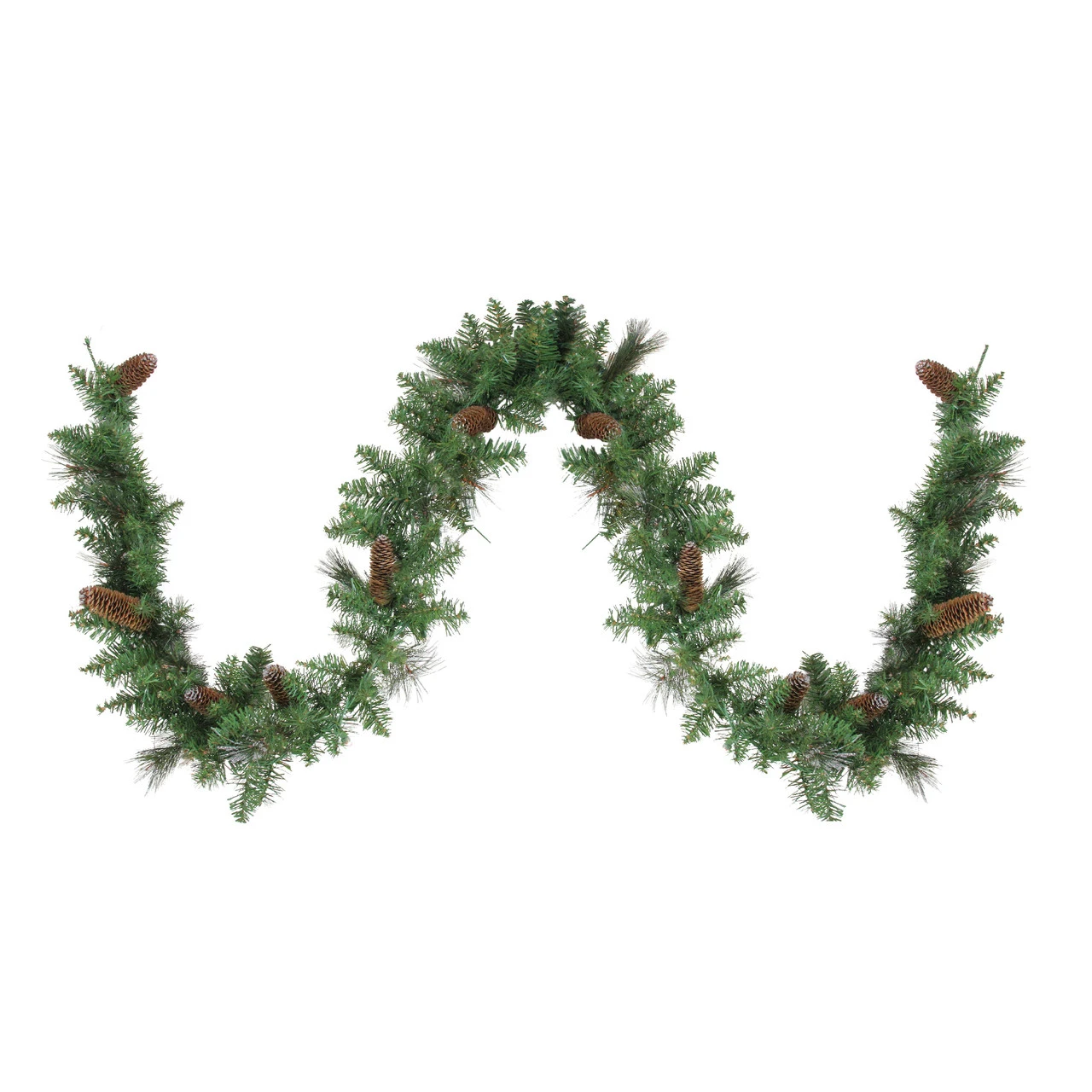 9' X 10" Yorkville Pine Artificial Christmas Garland - Unlit 1 9' X 10" Yorkville Pine Artificial Christmas Garland - Unlit