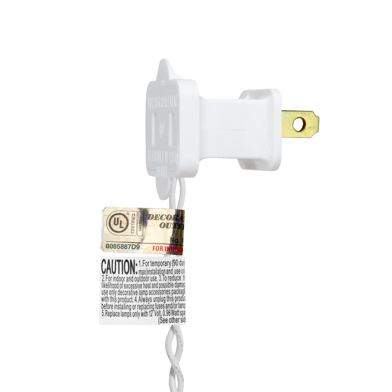 12" Lighted Red And White Holographic Candy Cane Christmas Window Silhouette Decor 3 12" Lighted Red And White Holographic Candy Cane Christmas Window Silhouette Decor - Image 3