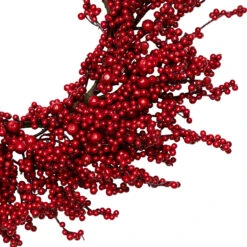 Red Berries Artificial Christmas Wreath, 22-Inch, Unlit -Best Christmas Store northlight nl00344 3 updated 17137.1669936911