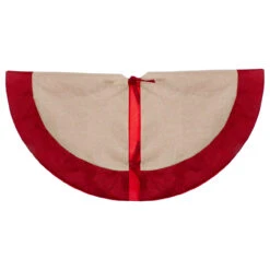 36" Burlap Santa Claus In Sleigh Embroidered Christmas Tree Skirt 7 36" Burlap Santa Claus In Sleigh Embroidered Christmas Tree Skirt -Best Christmas Store northlight nl01833 3 updated 41250.1667657585