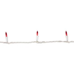 100ct Red And Clear Mini Icicle Christmas Lights- 5.75ft, White Wire -Best Christmas Store northlight nl02369 3 83184.1684166359