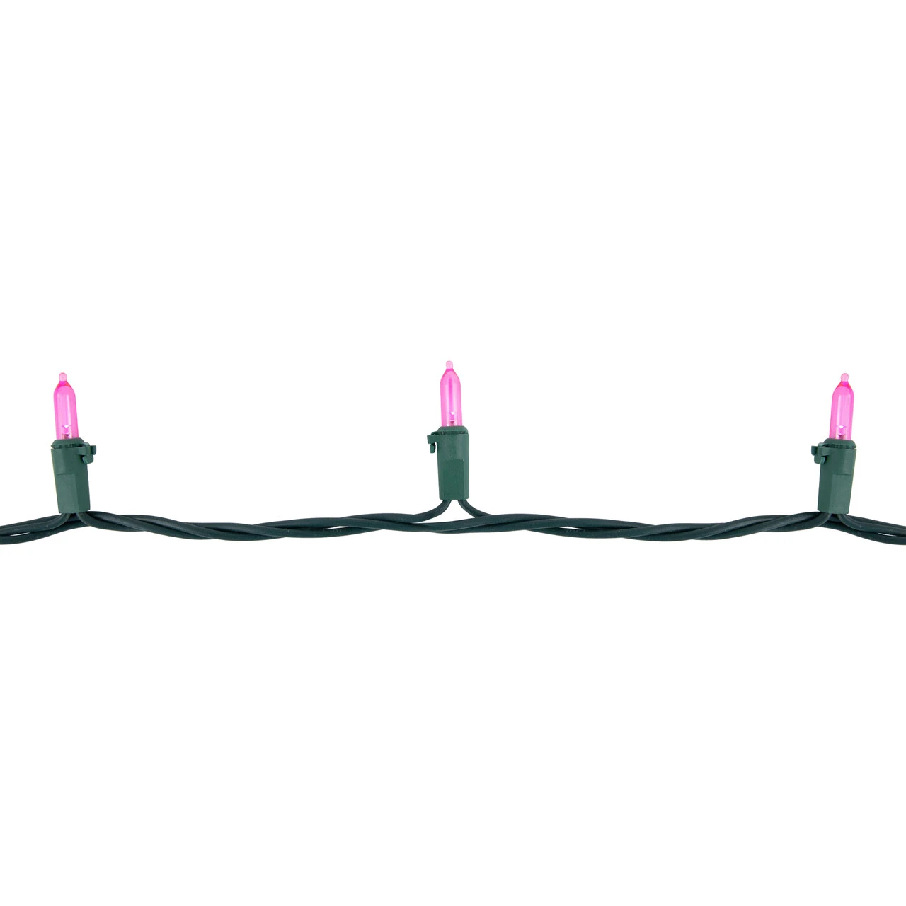 100ct Pink LED Mini Christmas Lights, 33ft Green Wire 5 100ct Pink LED Mini Christmas Lights, 33ft Green Wire - Image 5