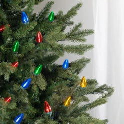 25ct Multi-Color LED C7 Christmas Light Set, 16ft Green Wire -Best Christmas Store northlight nl02594 3 29641.1682356783