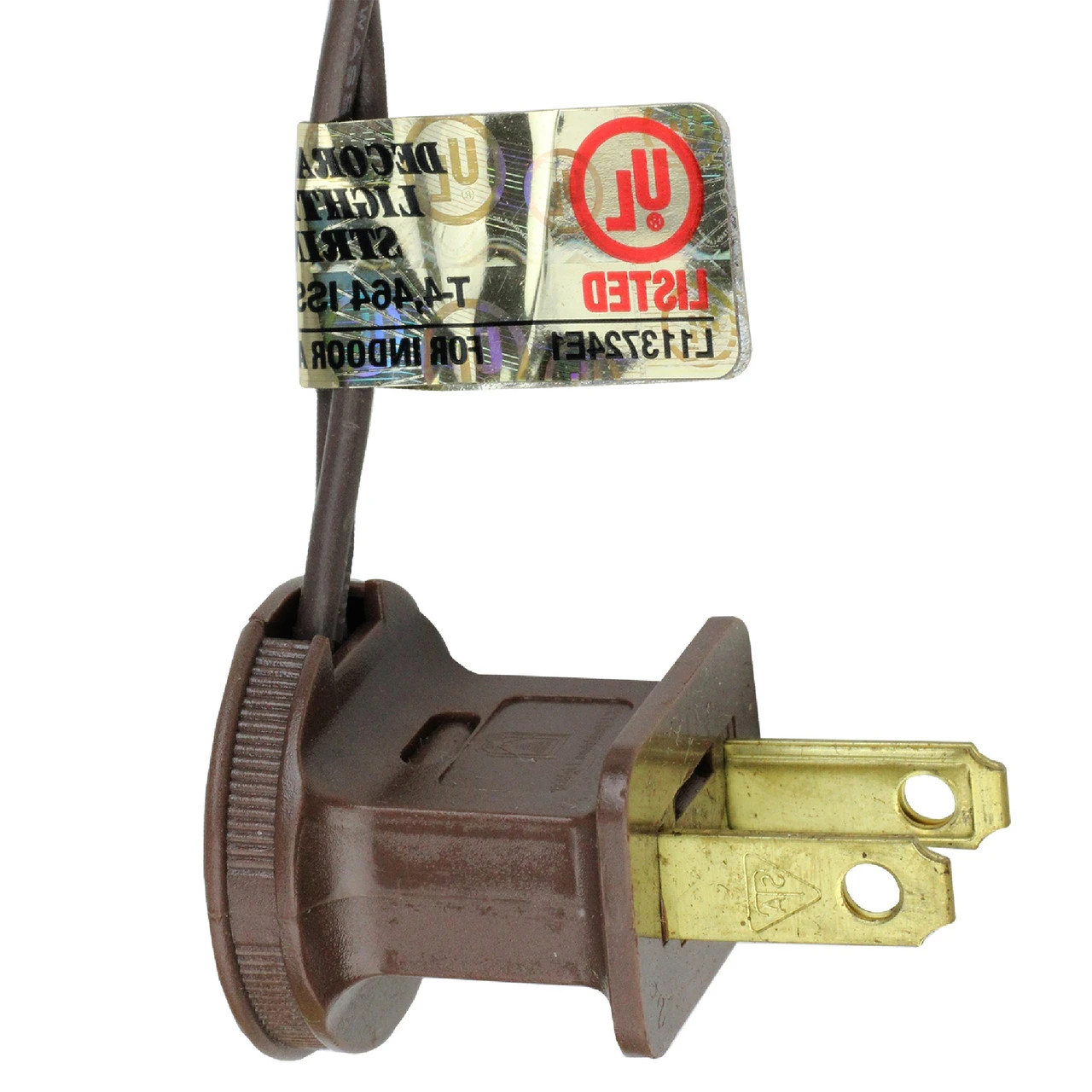 25 Warm White LED C9 Christmas Lights - 16 Ft Brown Wire 3 25 Warm White LED C9 Christmas Lights - 16 Ft Brown Wire - Image 3