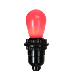 Pack Of 25 Opaque LED S14 Multi-Color Christmas Replacement Bulbs